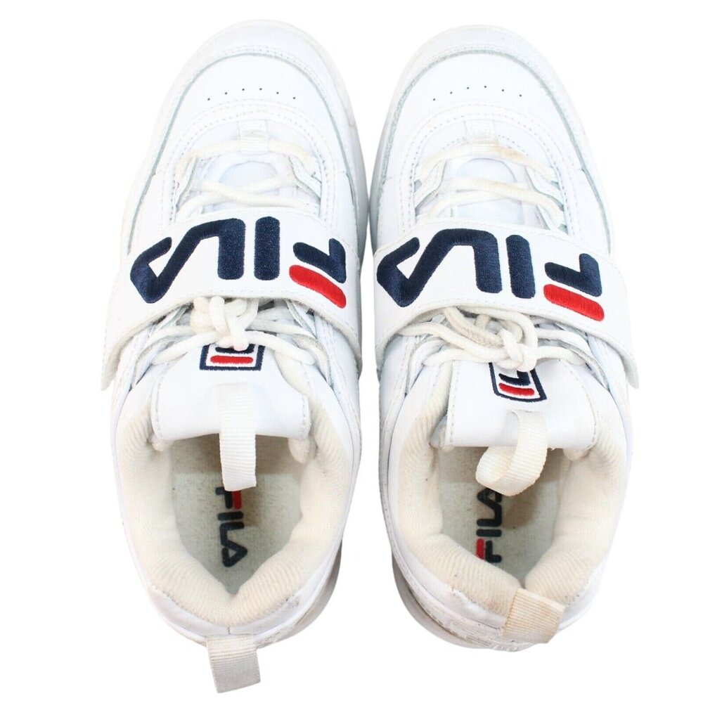Vintage Fila Disruptor II Applique Youth Sz 3 Retro Y2K Sneakers 3XM00807-125 - Picture 6 of 10